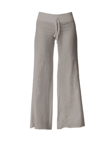 Wide Leg Pant with Finished Hem